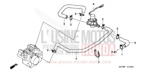VALVE INJECTION D'AIR VFR800A8 de 2008